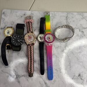 Vintage New Vivani Japan Movement 7 In 1 Watch Set